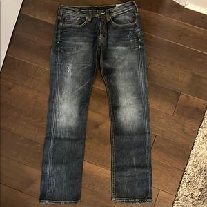 Buffalo David Bitton Men's Straight Jeans - Faded Black